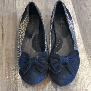 B.O.C. Born leopard suede flats